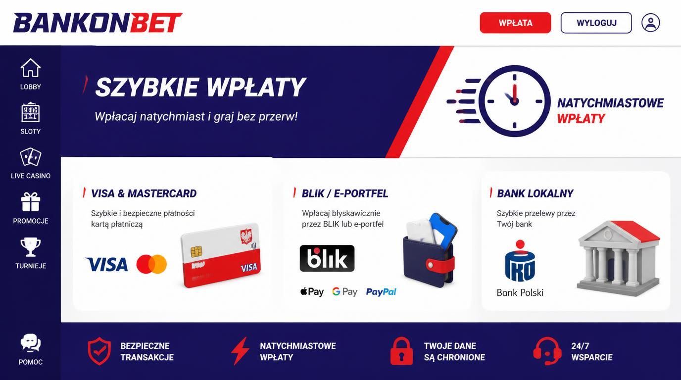 Zdjęcie przedstawia interfejs przedstawiający popularne polskie metody płatności jak BLIK i Przelewy24